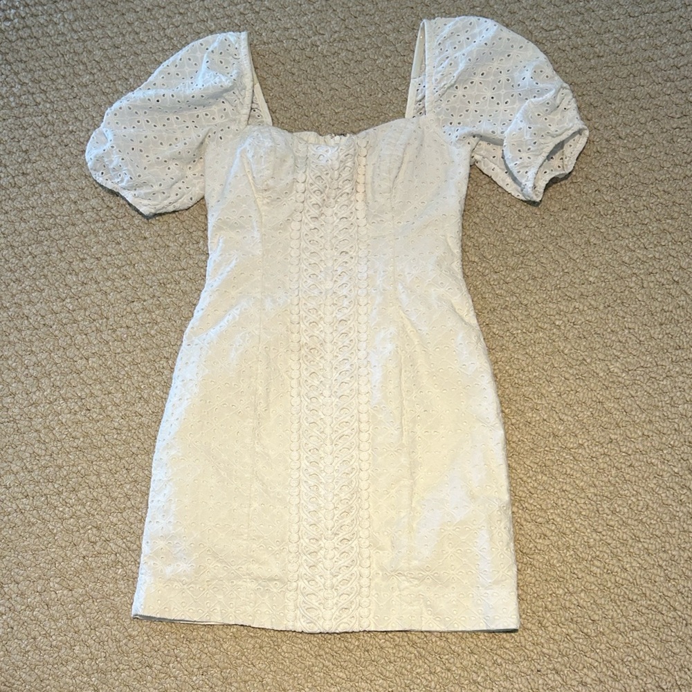 Lilly Pulitzer White Eyelet Dress
